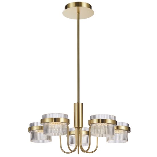 Lampa wisząca Tiara PND-77362-5-40W-GD Italux 