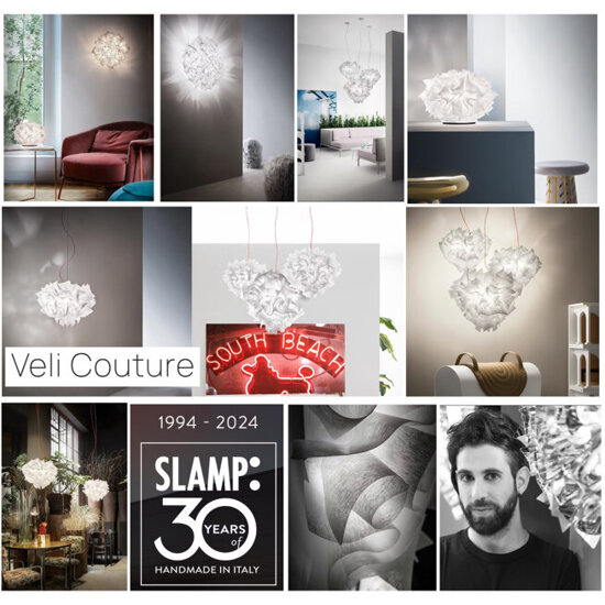 Lampa wisząca Veli couture Slamp