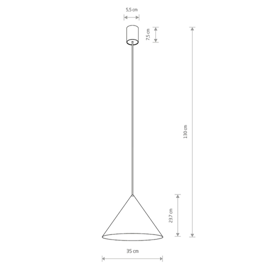 Lampa wisząca ZENITH M 8001 Nowodvorski 