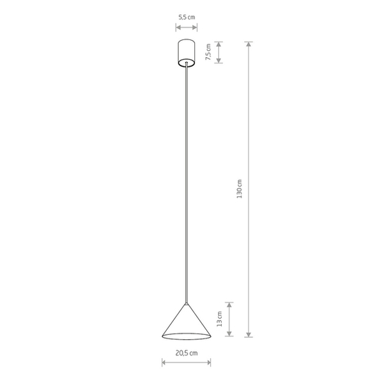 Lampa wisząca ZENITH S 7996 Nowodvorski 