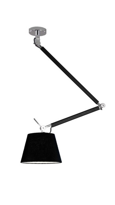 Lampa wisząca Zyta M MD2300-M BK Azzardo czarna