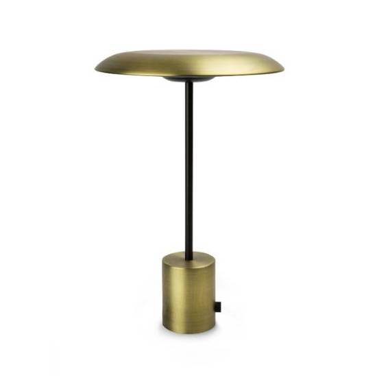 Lampka stołowa Hoshi LED złota 28387 Faro