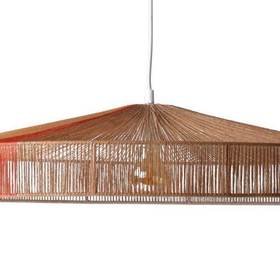 Naturalna lampa wisząca TERRA HK Living VOL5073