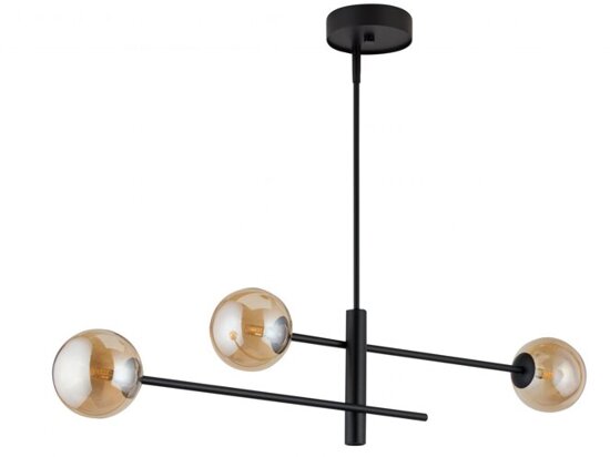 ORO 3 BURSZTYNOWY lampa wisząca 32075