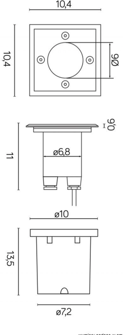 Oprawa najazdowa PABLA 4725 B SU-MA