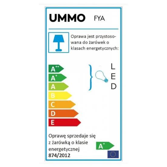 Oprawa wisząca Fyllo A biała 1p UMMO