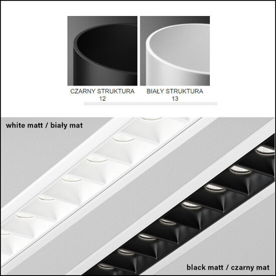 RAFTER points LED track oprawa do szynoprzewodu 3F 3000K AQform