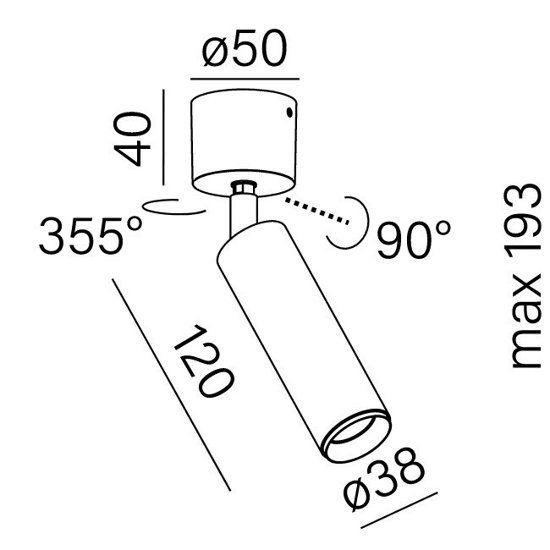 Reflektor kierunkowy PET mini LED  AQform