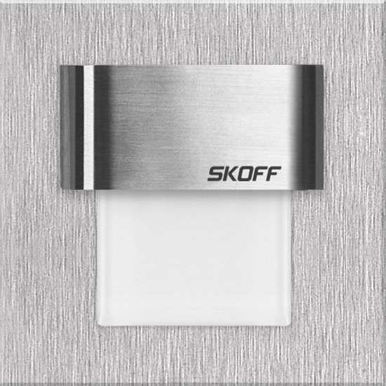 SKOFF Oprawa LED TANGO MINI szlif [obud. INOX] WW (biały ciepły)