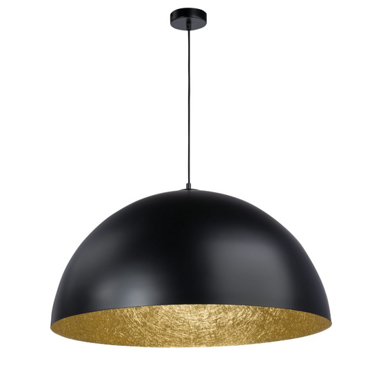 Sfera 90 czarny/złoty lampa wisząca 30125