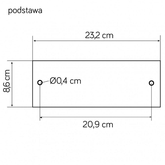 Słupek ogrodowy ARMA ARS-500 SU-MA