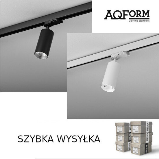 Spot PET next LED - Reflektor do szynoprzewodu 3F 3000K 35° AQform