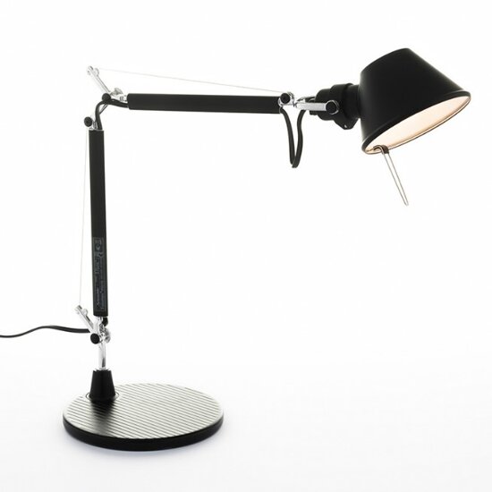 TOLOMEO MICRO Lampka biurkowa czarna A011830 Artemide