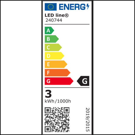 Taśma 300 SMD3528 24V 6500K 4,8W IP65 Led line  240744 rolka 5 m