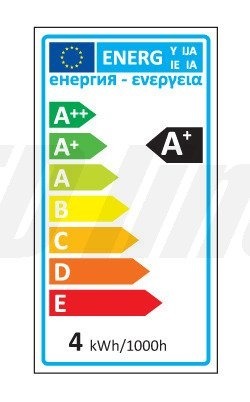 Żarówka LED G9 230V 4W biała zimna 6000K