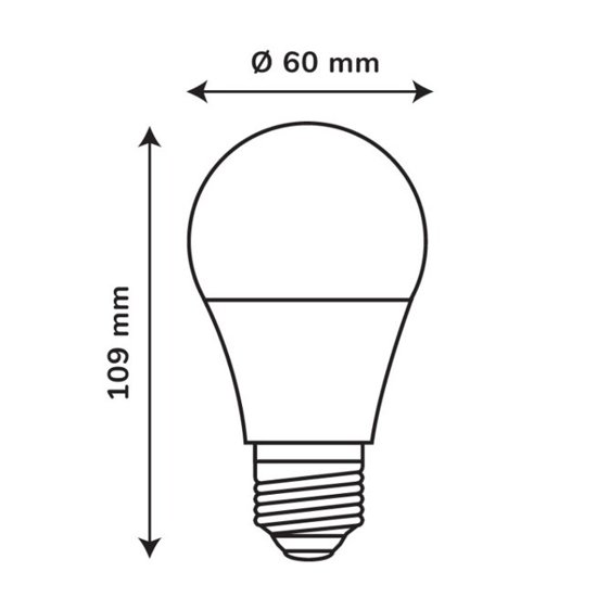 Żarówka LED SMD E27 230V 1212lm 3000K 12W biała ciepła 