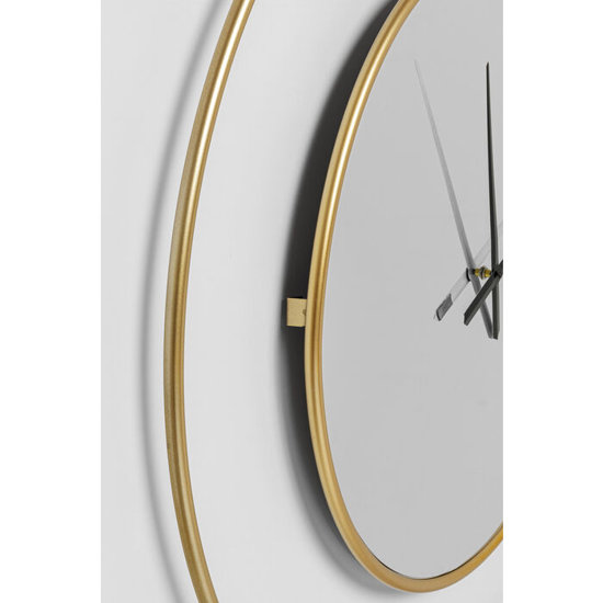 Złoty Zegar ścienny Magnificent Gold 90cm Kare Design 54988