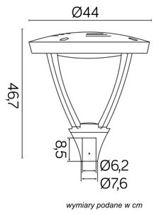 Głowica ​Mars LS-LB-22A 4000K