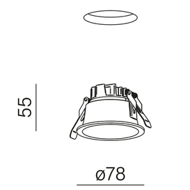 HOLLOW lens move LED wpuszczany AQform