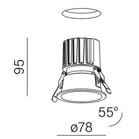 HOLLOW move LED wpuszczany AQform