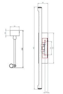 KINKIET GOYA LED 460 0873