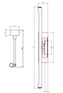 KINKIET GOYA LED 460 0874