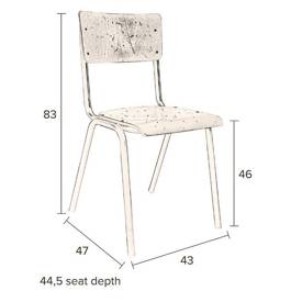 KRZESŁO SCUOLA DUTCHBONE 