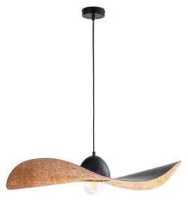 Kapello L czarny/miedź ø 76cm lampa wisząca 32339