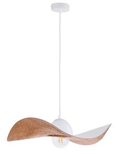 Kapello M biały/miedź ø 55cm lampa  wisząca 32344