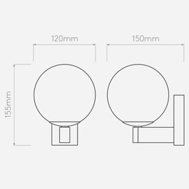 Kinkiet Sagara IP44 czarny mat Astro Lighting