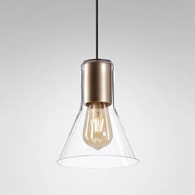 LAMPA WISZĄCA MODERN GLASS Flared TP E27 230V AQFORM 