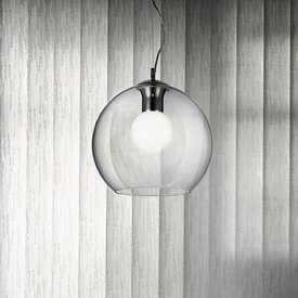 LAMPA WISZĄCA NEMO CLEAR SP1 D40 52816 IDEAL LUX