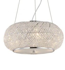 LAMPA WISZĄCA PASHA' SP6 CROMO 82158 IDEAL LUX 