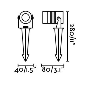 Lampa ogrodowa BALDER ciemnoszary 70469