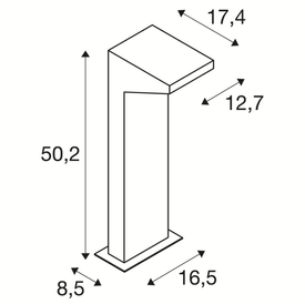 Lampa ogrodowa IPERI 50 231305