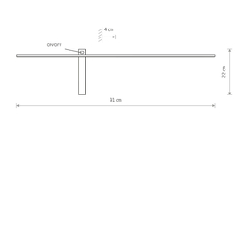 Lampa ścienna IMPULSE LED M 8116 Nowodvorski 