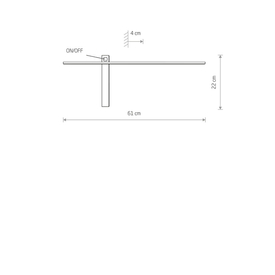 Lampa ścienna IMPULSE LED S 8115 Nowodvorski 