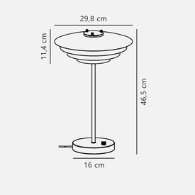 Lampa stołowa Bretagne Nordlux 2213485010