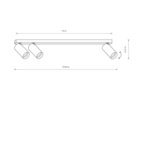 Lampa sufitowa MONO III Nowodvorski 7783