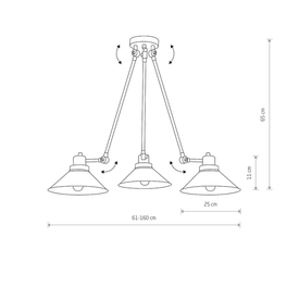 Lampa sufitowa TECHNO III Nowodvorski 9142