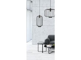 Lampa wisząca Cage Black Nowodvorski 