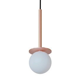 Lampa wisząca Cotton 500 miedź Cleoni