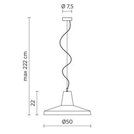 Lampa wisząca GANGSTER SE641BB KARMAN