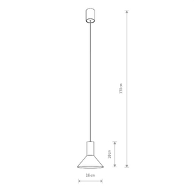 Lampa wisząca HERMANOS A 8105 Nowodvorski 