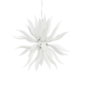 Lampa wisząca LEAVES SP12 BIANCO 112268 IDEAL LUX