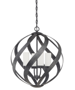 Lampa wisząca QN-BLACKSMITH-4P-OBK Elstead Lighting