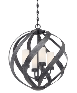 Lampa wisząca QN-BLACKSMITH-4P-OBK Elstead Lighting