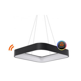 Lampa wisząca Solvent S Black 60 cm Azzardo Smart WiFi