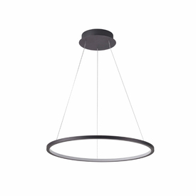 Lampa wisząca Vinola ⌀40cm  PND-56135B-040RPC-BK-3KS4K Italux 