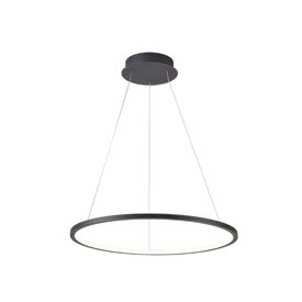 Lampa wisząca Vinola ⌀40cm  PND-56135B-040RPC-BK-3KS4K Italux 